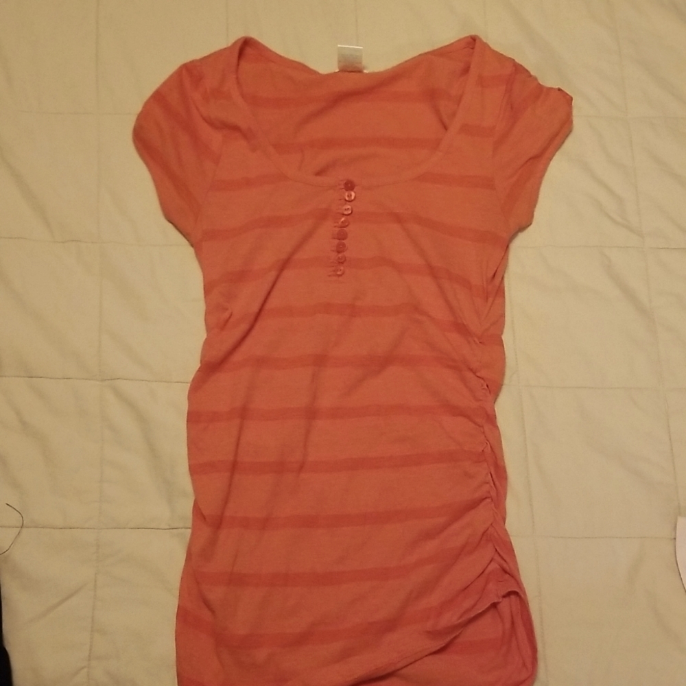 Maurice's orange top small side